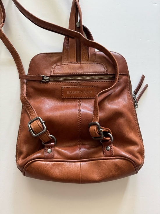 Harbour 2nd Cognac Tan Leather Backpack main image 7